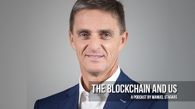 Paul Meeusen SwissRe blockchain podcast interview by Manuel Stagars